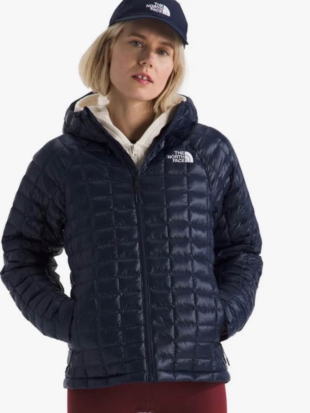 THE NORTH FACE Women's Thermoball Hooded Jacket sz L NEW